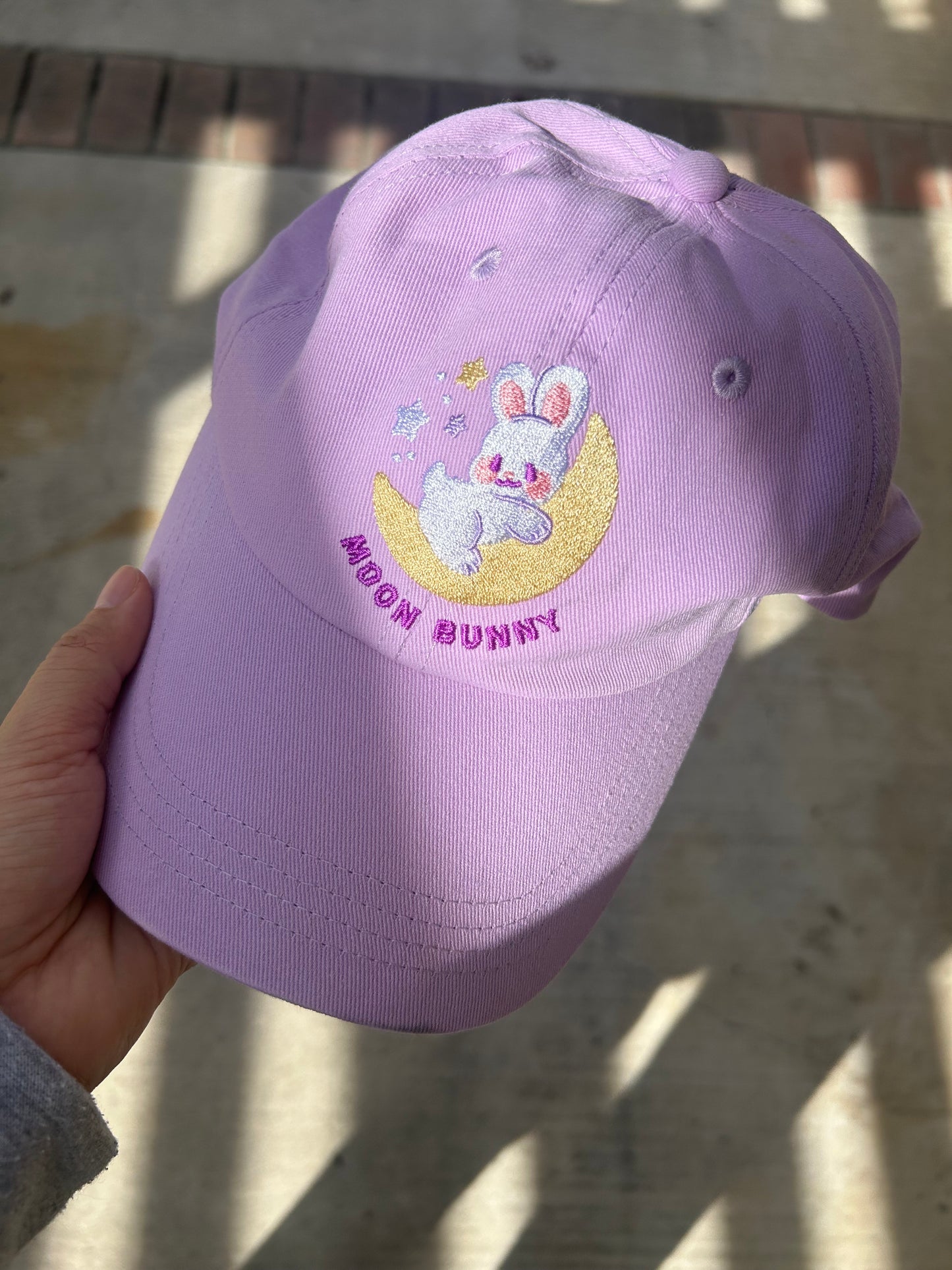 Moon Bunny Baseball Cap
