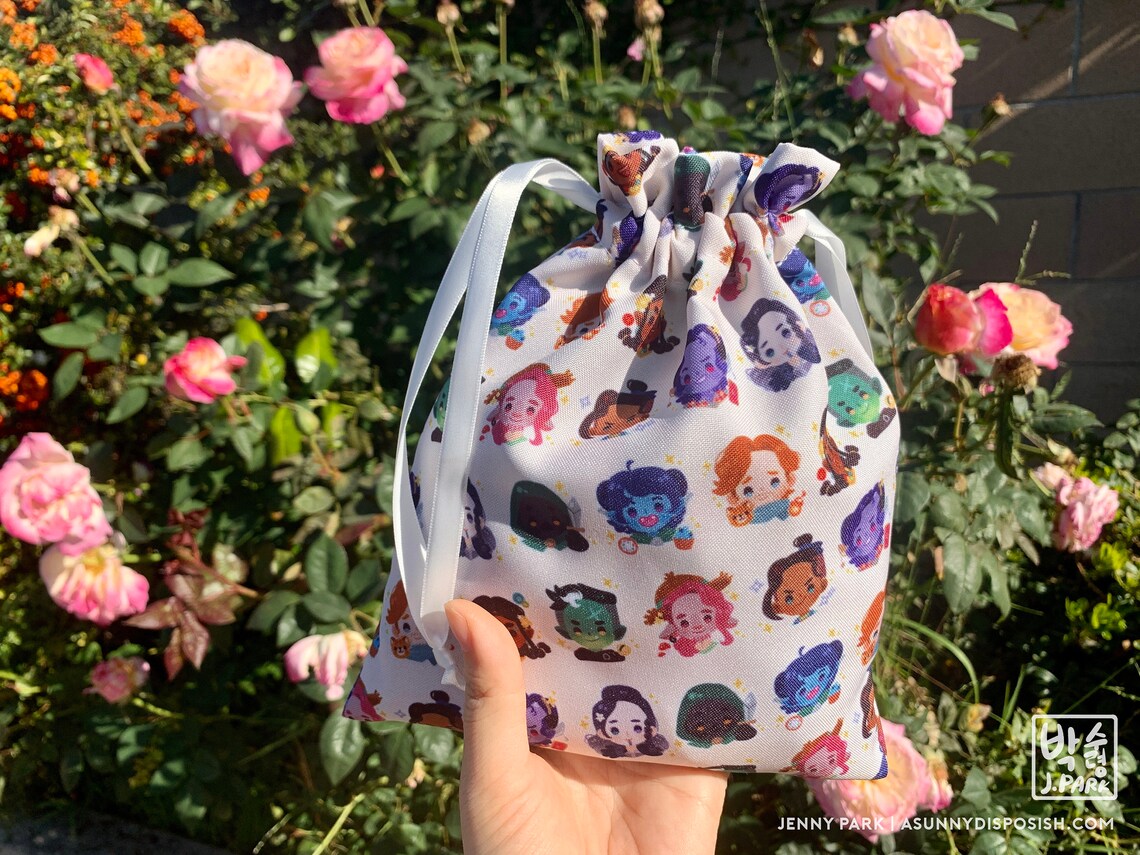 Critical Role Mighty Nein Dice Bag Drawstring Pouch