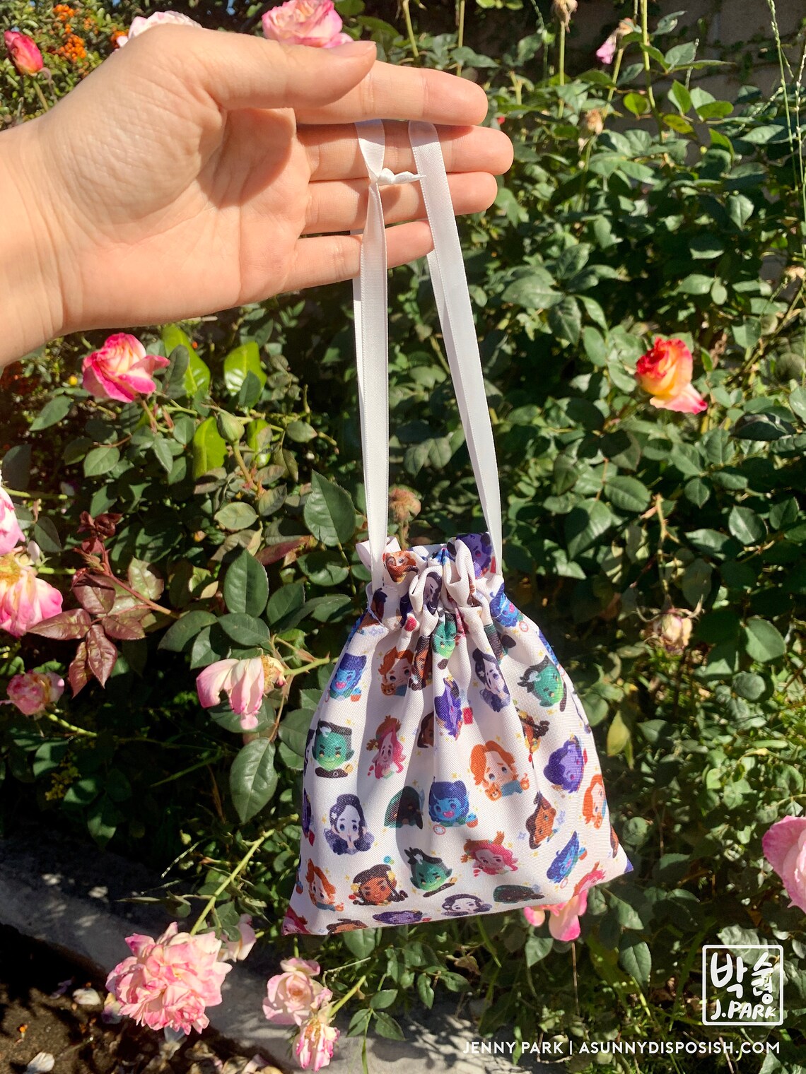 Critical Role Mighty Nein Dice Bag Drawstring Pouch