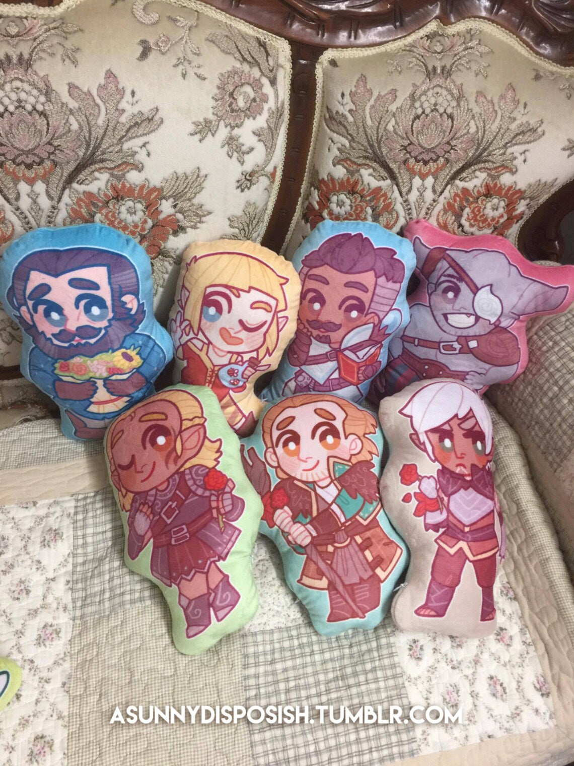 Dragon Age Plush Pillows