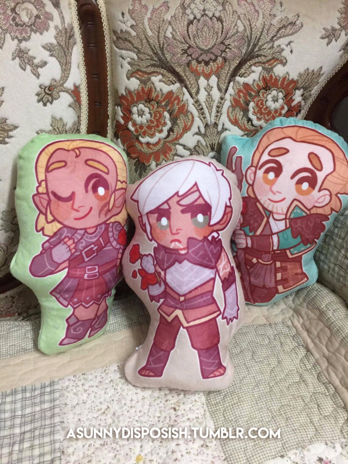 Dragon Age Plush Pillows