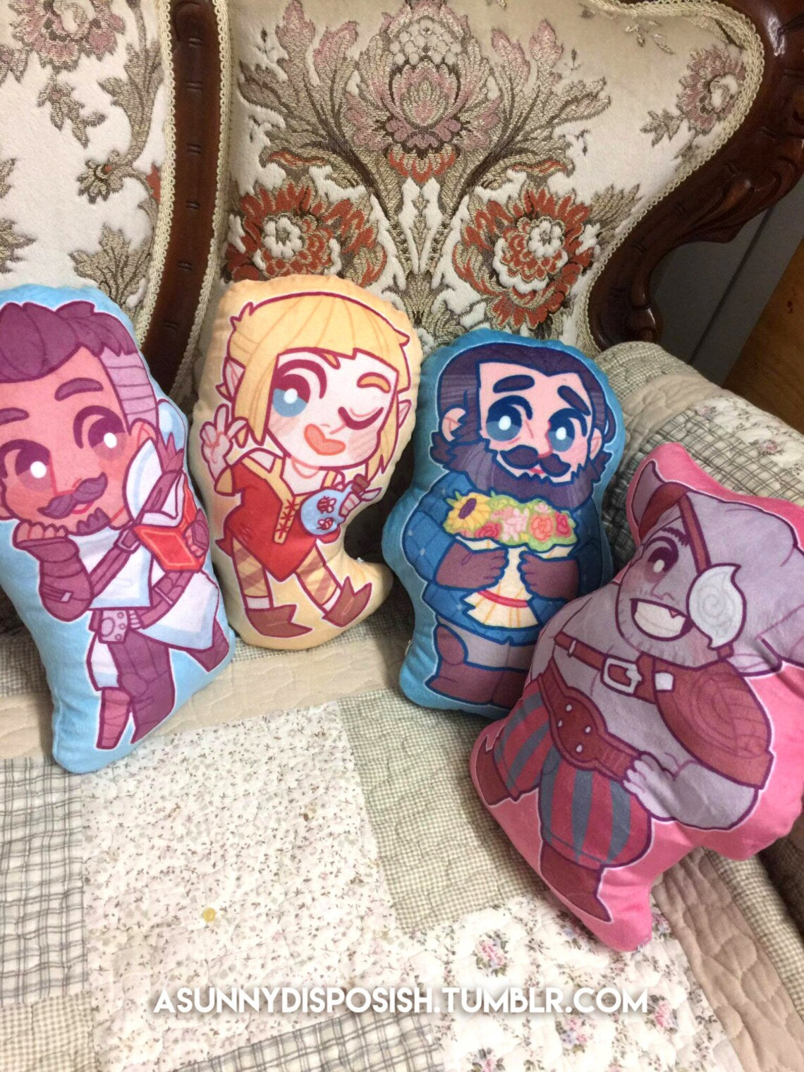Dragon Age Plush Pillows