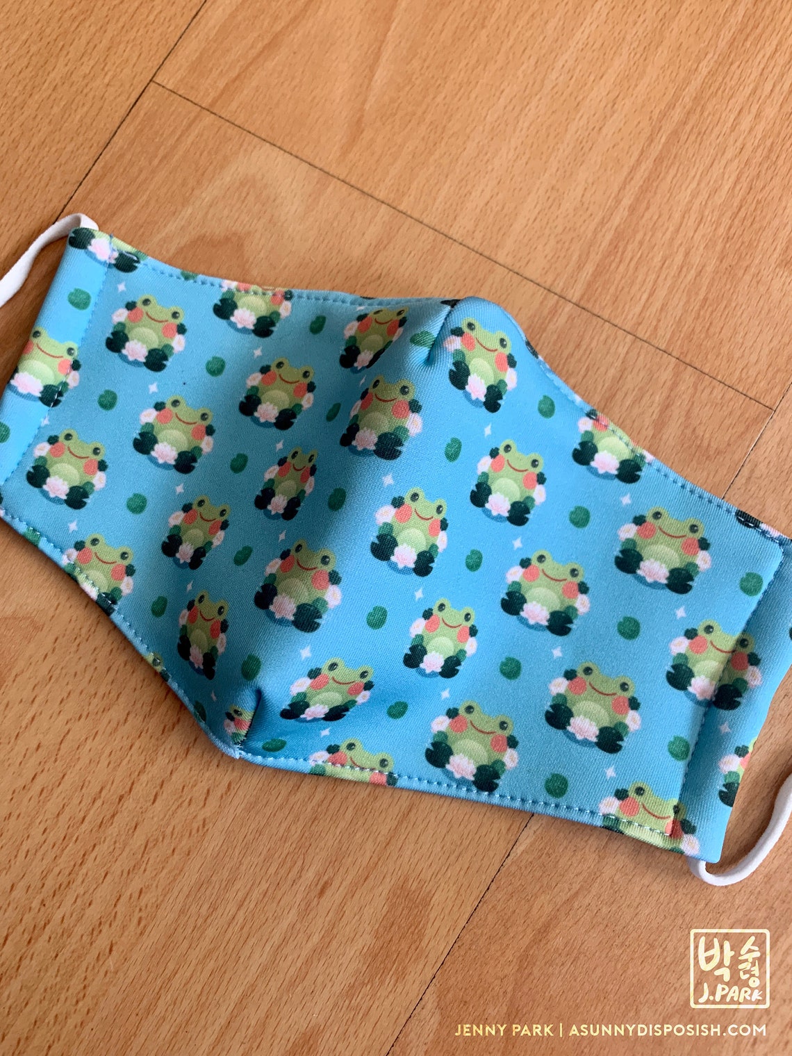 Lilypad Frog Fashion Mask
