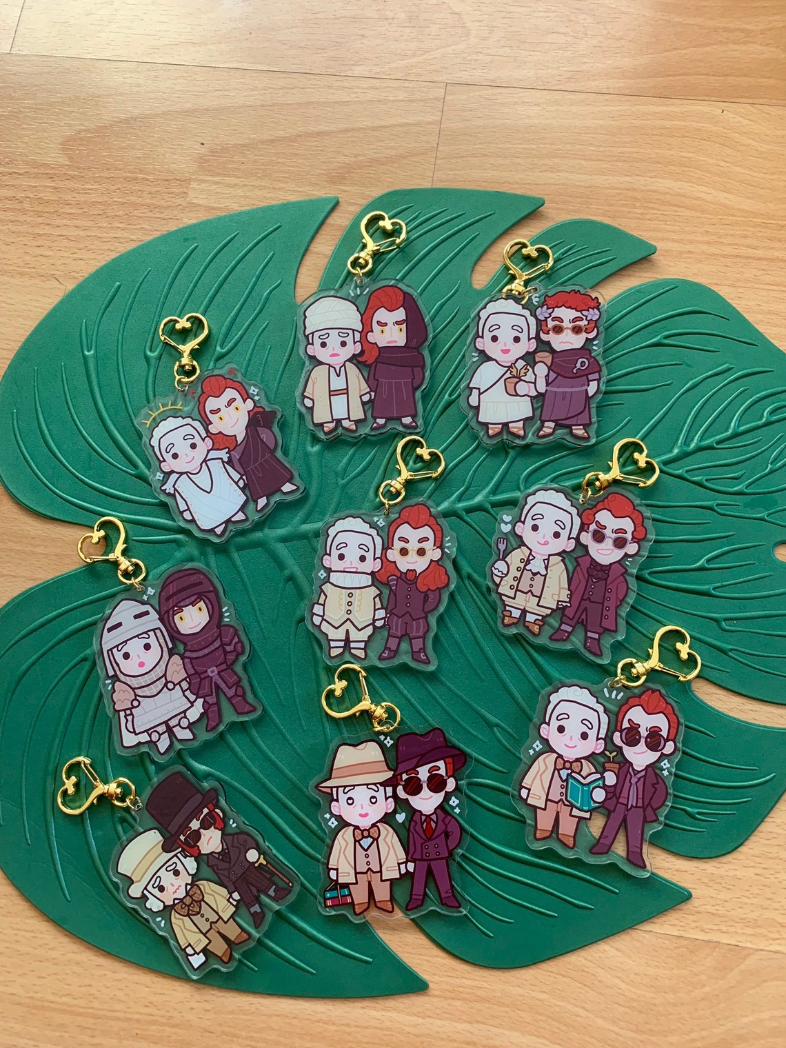 Good Omens Ineffable Husbands Charms