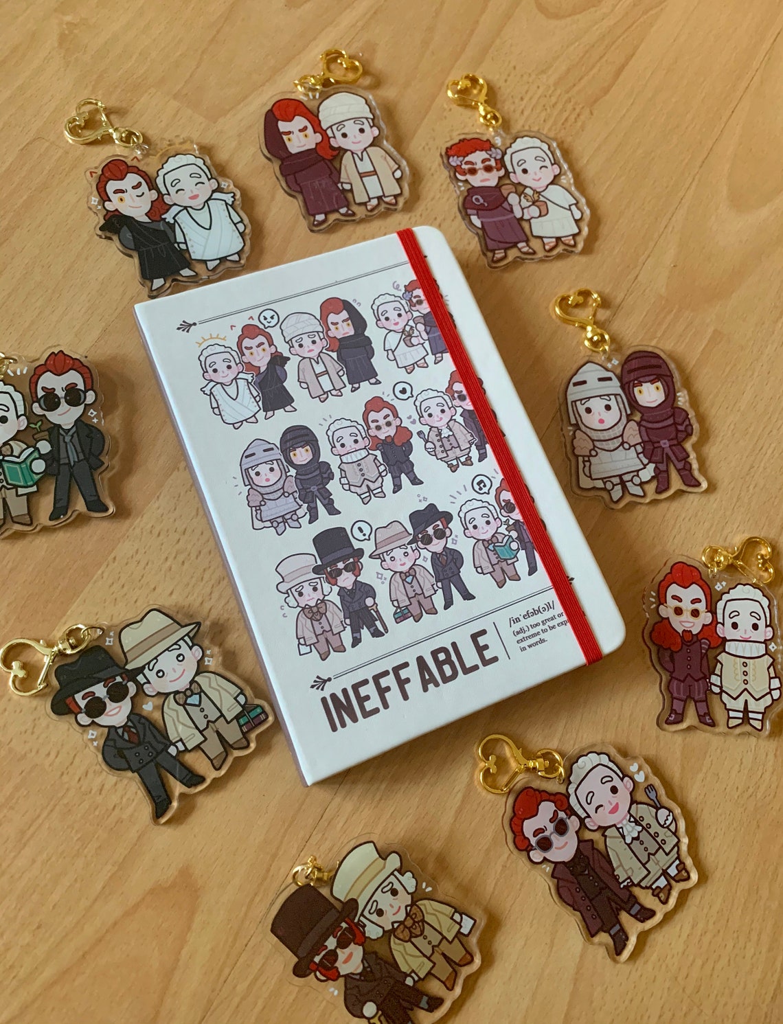 Good Omens Ineffable Husbands Charms