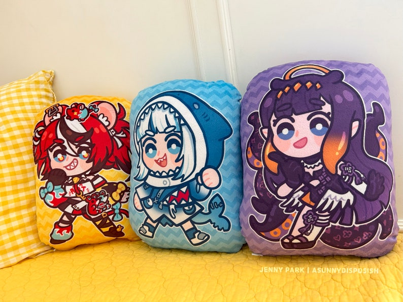Hololive Girls Plush Pillows