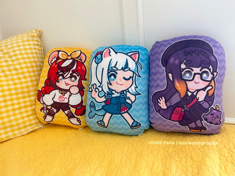 Hololive Girls Plush Pillows