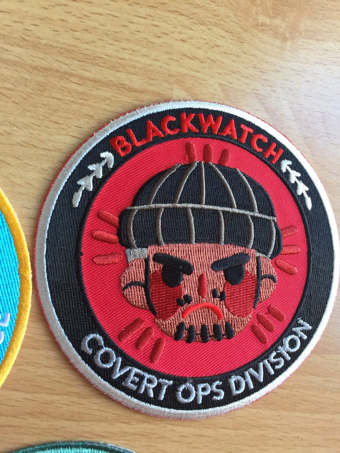 OW Iron On Patches