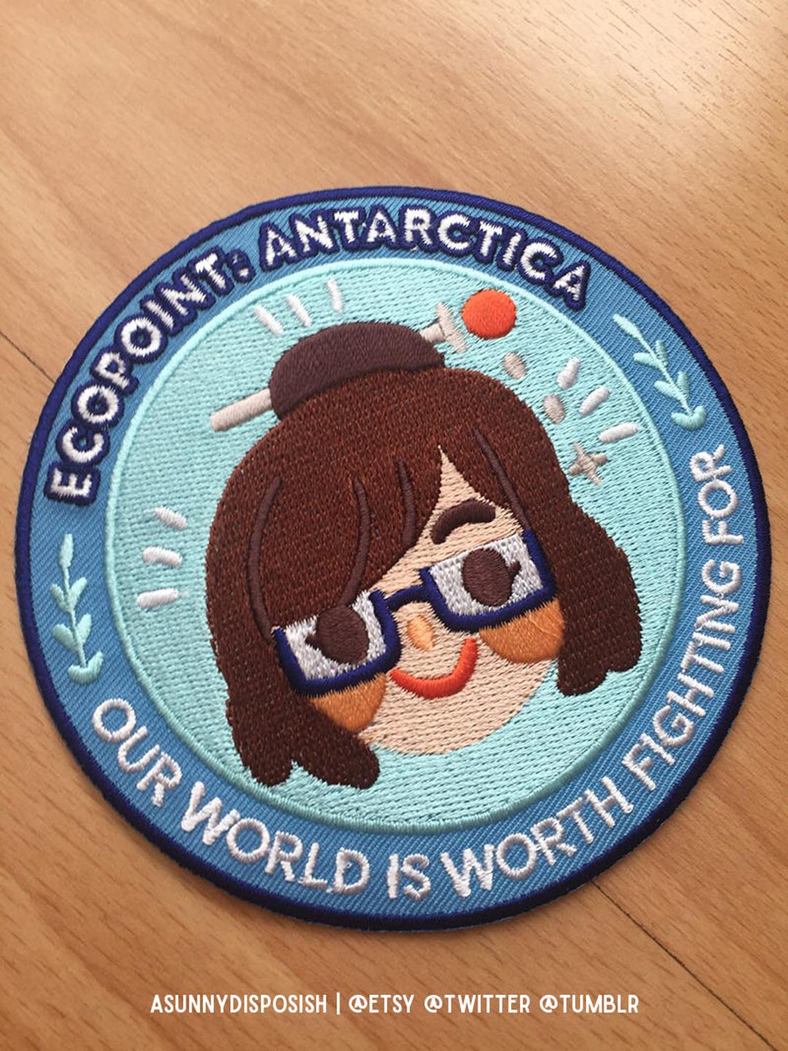 OW Iron On Patches