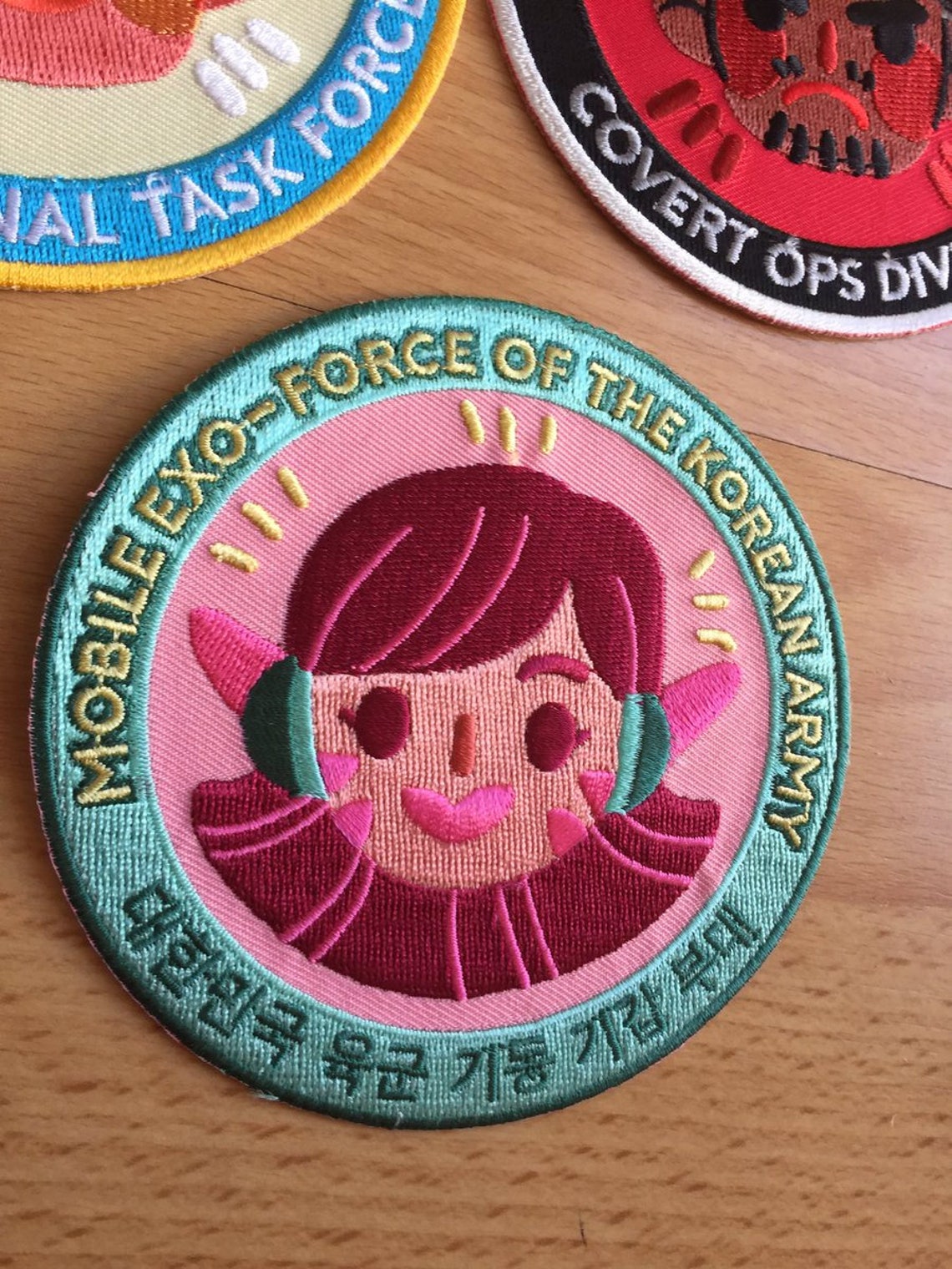 OW Iron On Patches