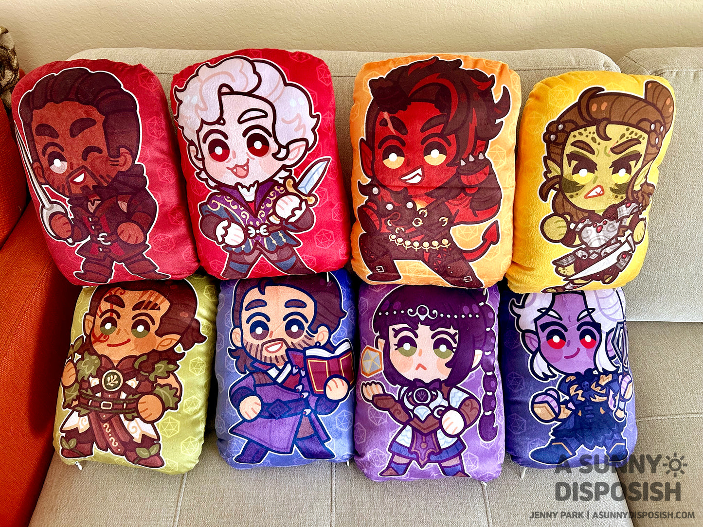 BG3 Plush Pillows