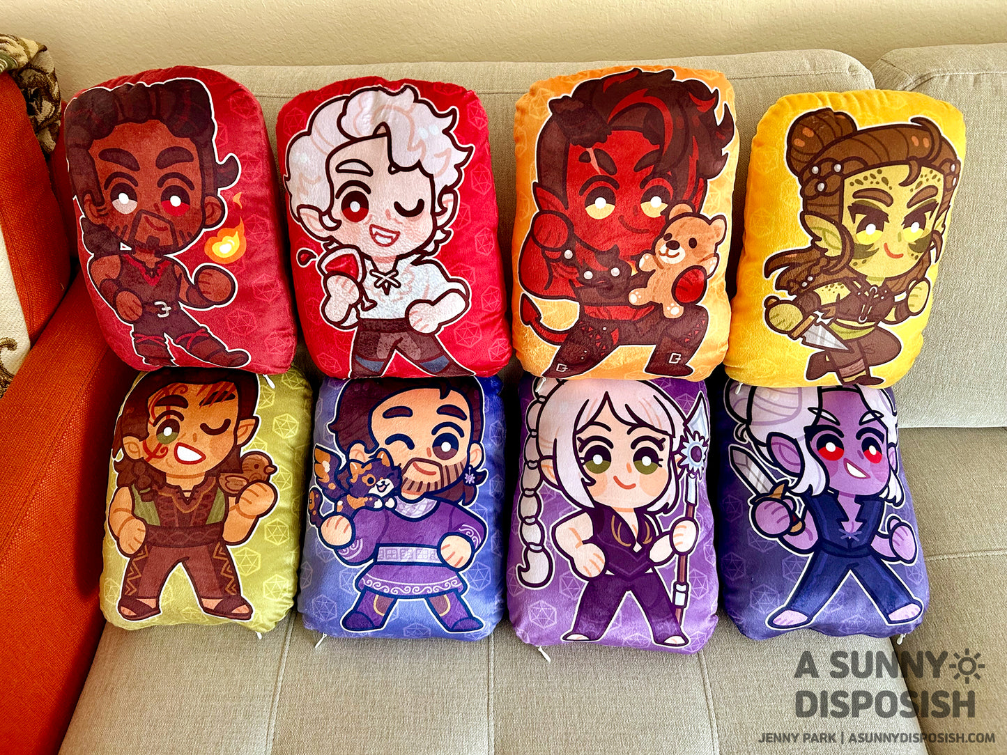 BG3 Plush Pillows