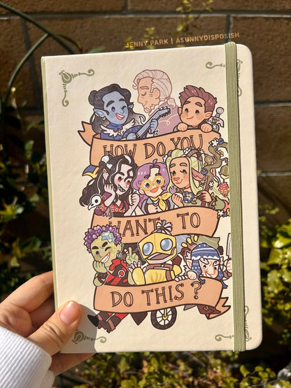 Critical Role Bells Hells Notebook