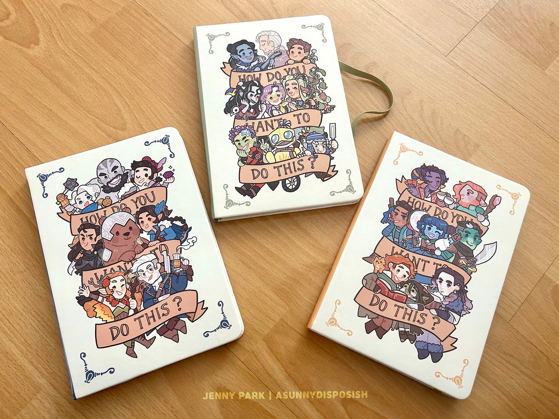 Critical Role Mighty Nein Notebook