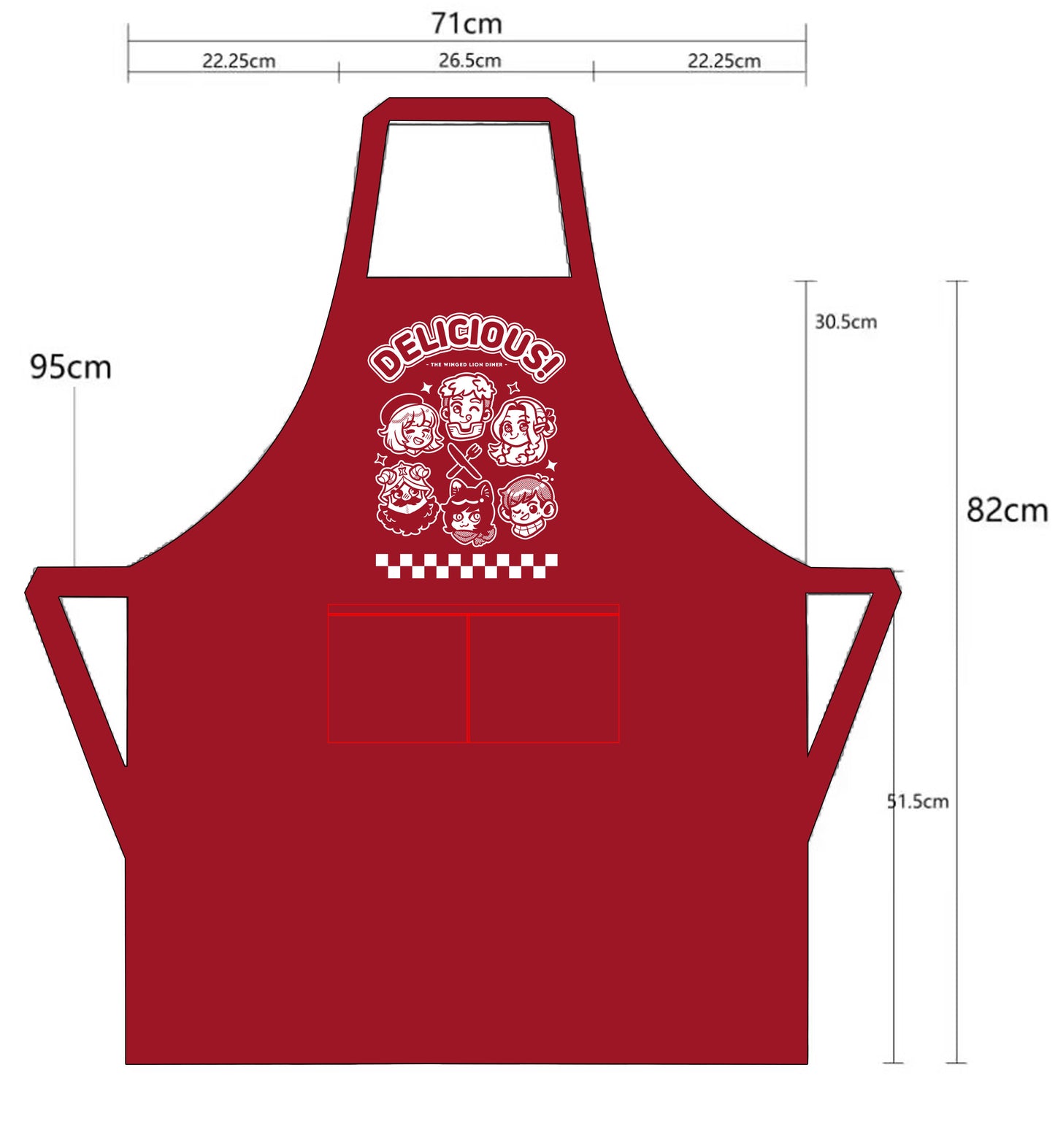 Dunmeshi Diner Apron