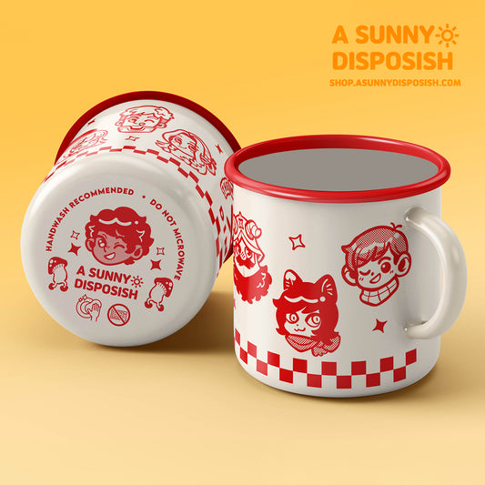 Dunmeshi Diner Enamel Mug