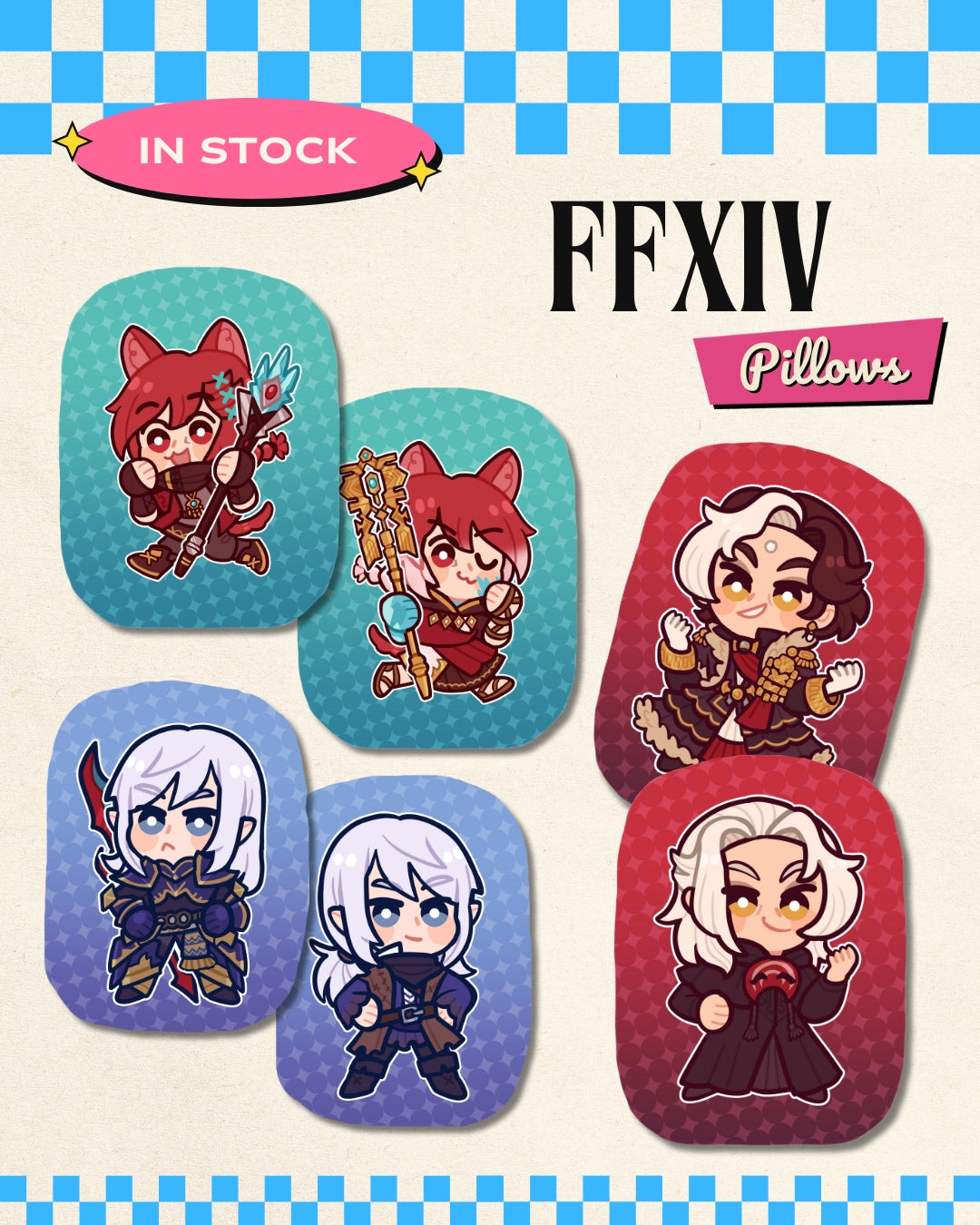 FFXIV Plush Pillow