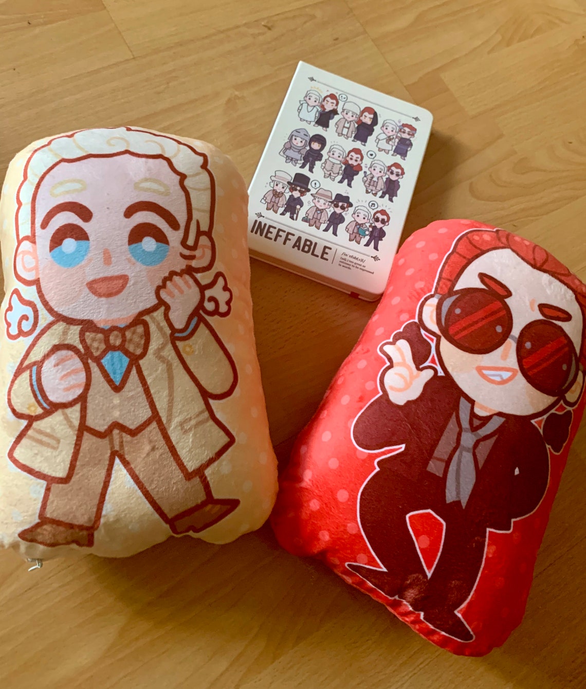 Good Omens Plush PIllows