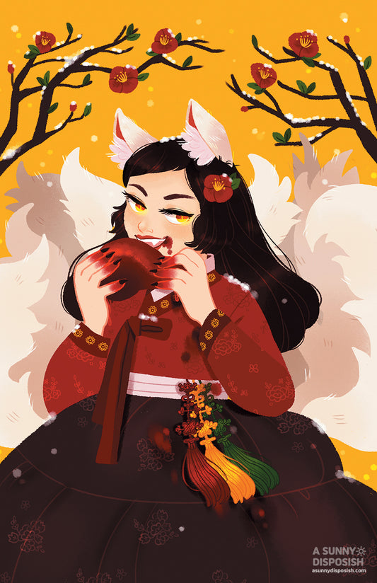 Gumiho Print