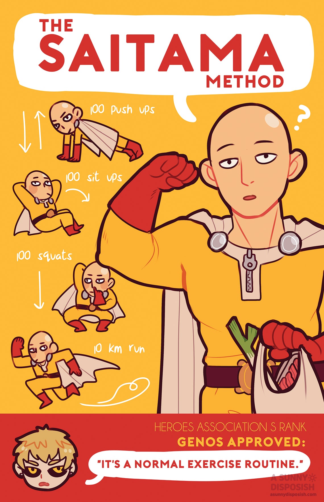 OPM Saitama Method Print