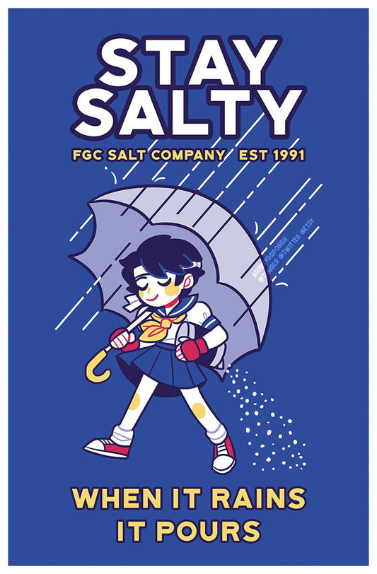 Stay Salty Sakura Print
