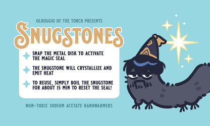 Witch Hat Snugstone Handwarmers