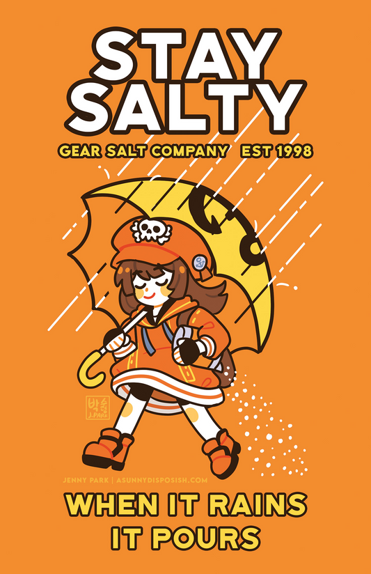 Stay Salty May Print