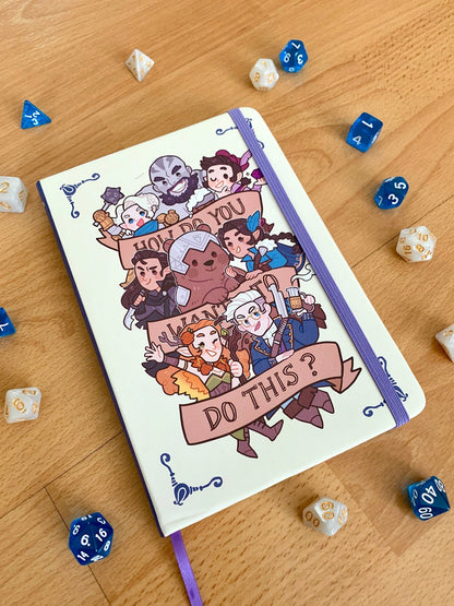 Critical Role Vox Machina Notebook