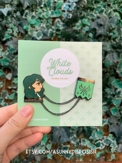 FE3H Byleth Collar Pin Set